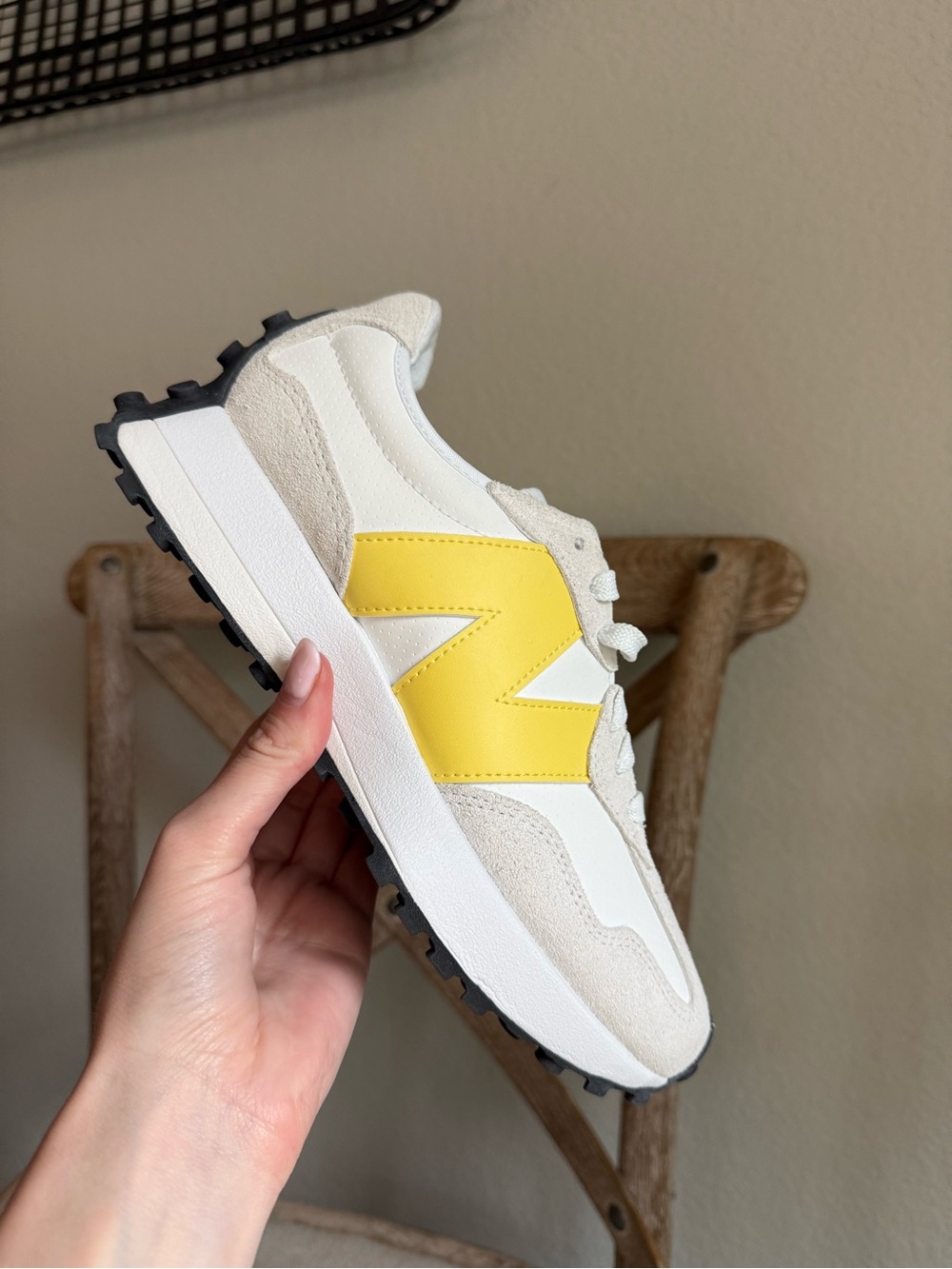 New Balance 327 Sneakers white starburst - Picture 5 of 8